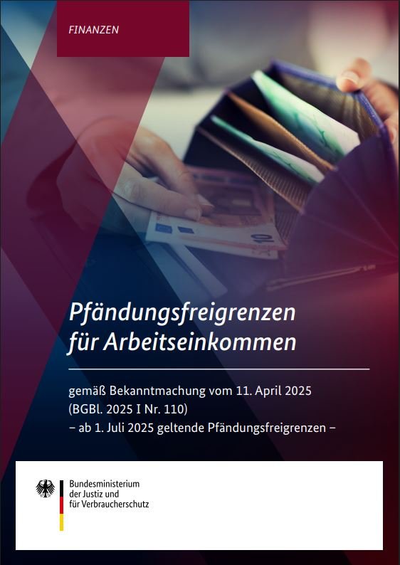 Symbolische Darstellung Pfändung